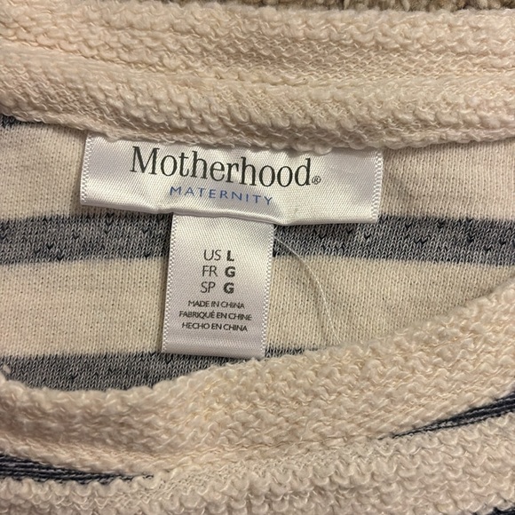 Motherhood Maternity Sweatshirt/Sweater, Large - Picture 6 of 10